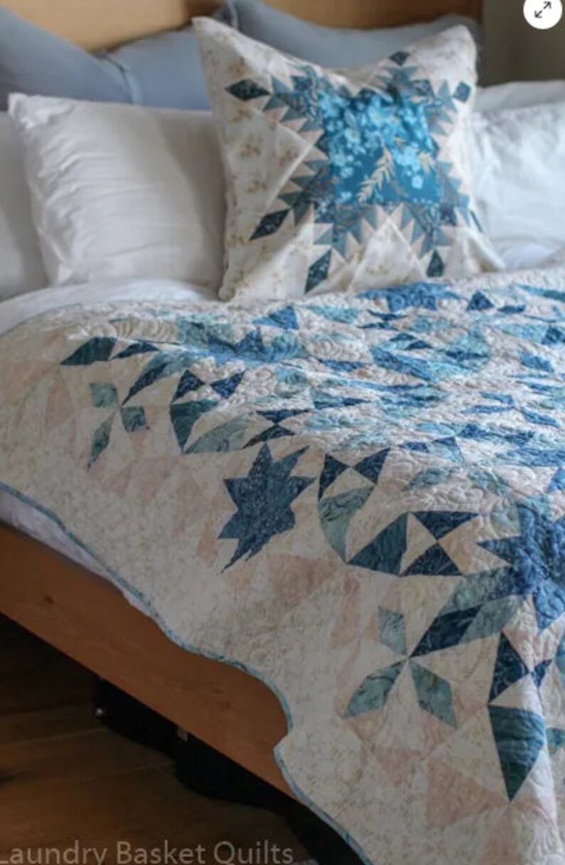 Alaska Quilt Pattern by Edyta Sitar for Laundry Basket Quilts Etsy