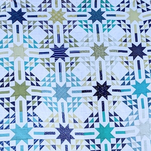 Aglow Quilt Pattern by Morgan Mccollough of Modernly Morgan, Sewing and ...