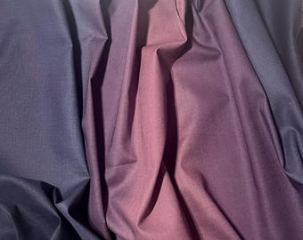 Shades Ombre Fabric Dark Wine quilt cotton sewing material by the yard and half-yard