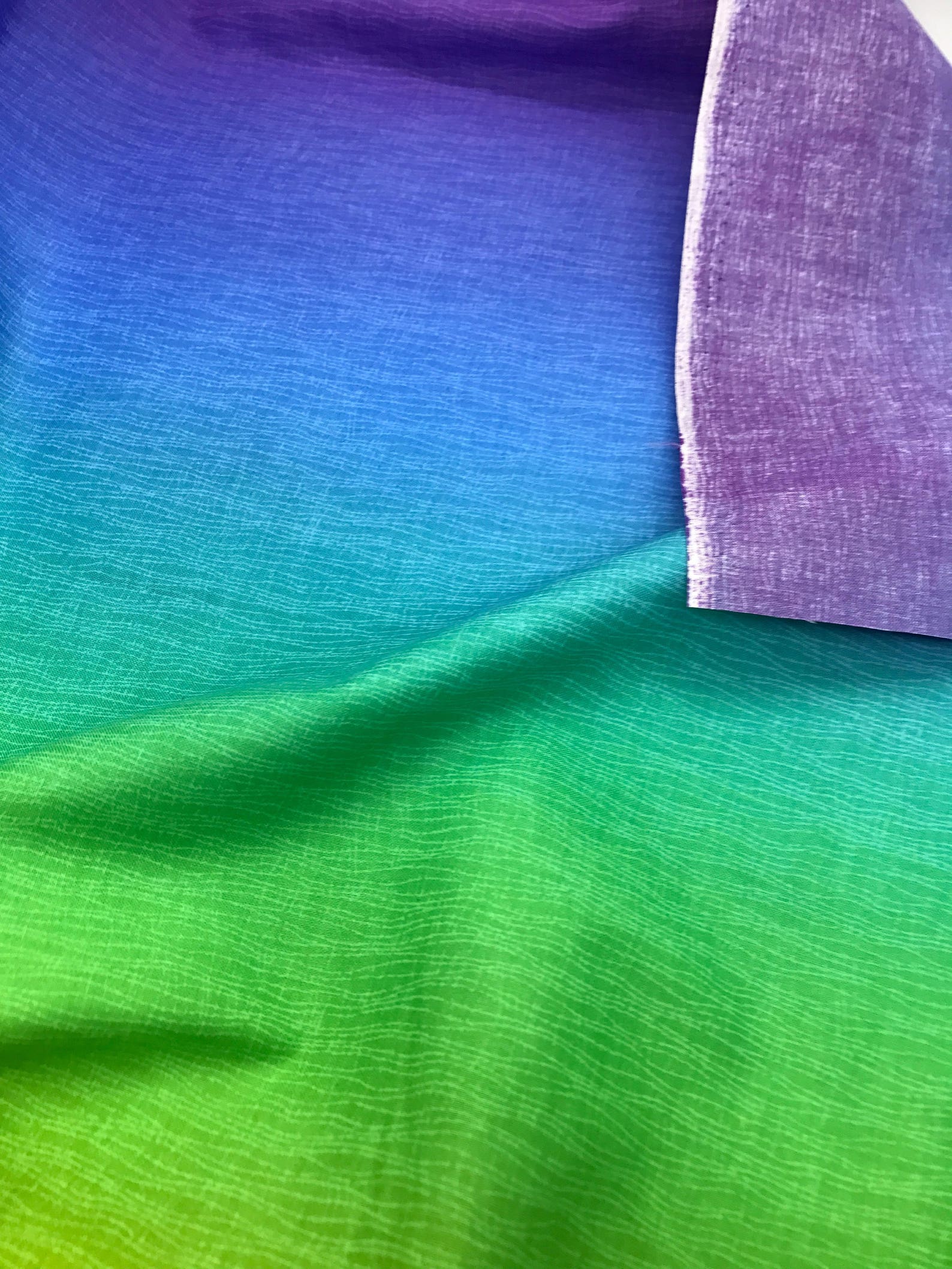 Ombre Fabric Rainbow Gelato from Elite for Maywood Listed by | Etsy