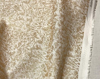 Fairy Frost Fabric Bling Bronze Glitter quilt cotton sewing material by the yard and half-yard