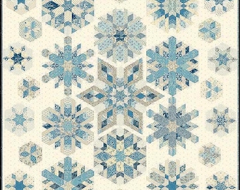 Blizzard Quilt Pattern by Edyta Sitar for Laundry Basket Quilts, Sewing Instruction Booklet
