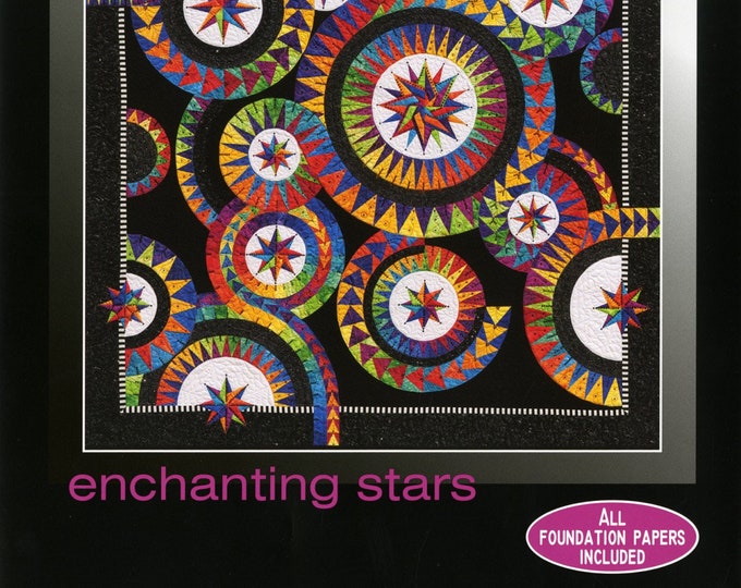 Becolourful Enchanting Stars Quilt Pattern by Jacqueline De Etsy