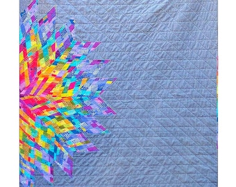 Luminary Quilt Pattern by Jamie Swanson for Alison Glass, printed quilting and sewing instructions