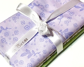 Georgina Fabric Flowerhouse Sprigs Fat Quarter Bundle quilt cotton sewing material, 3 pieces