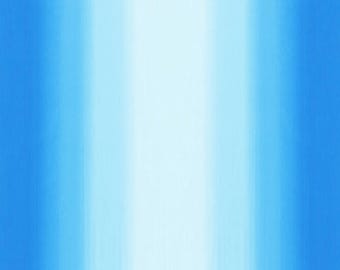 Shades Ombre Fabric Aqua quilt cotton sewing material by Kinkame, listed by the yard and half yard continuous cut, Clothworks