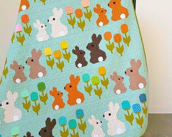 Quilt Pattern, Cottontails by Elizabeth Hartman, sewing instruction booklet