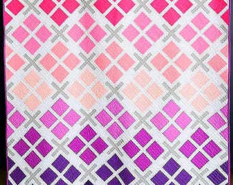 Quilt Patterns, Skylight Quilting Pattern by Fran Gulick for Cotton and Joy, sewing and quilting instructions, precut friendly