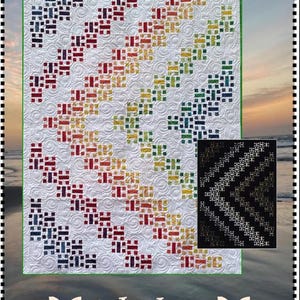 A Matter of Degrees Quilt Pattern by Chris Hoover for Whirligig Designs, quilting and sewing instruction booklet, not a pdf