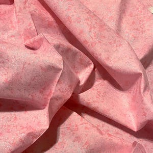 Fairy Frost Fabric Soft Pink Silver Glitter cotton sewing material by the yard and half-yard image 7