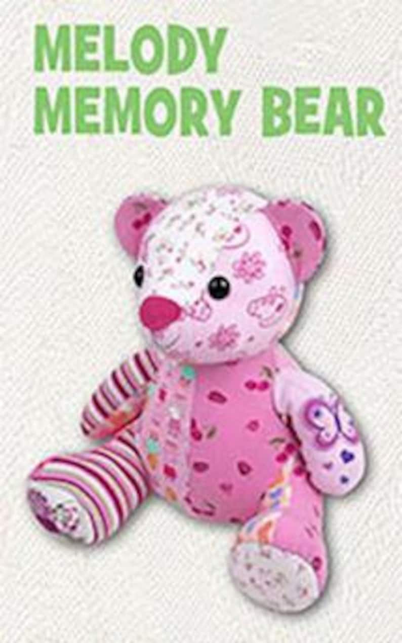 Melody Memory Bear Stuffed Toy Pattern From Funky Friends - Etsy