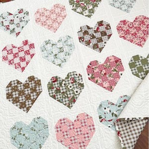 Double Date Quilt Pattern by Margot Languedoc Designs for The Pattern Basket, quilting and sewing instruction booklet, not a pdf