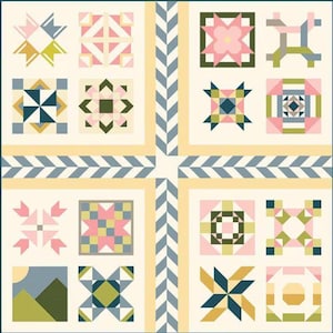 2026 Riley Blake Designs Block Challenge Confetti Cottons Fabric Kit for Sew Along