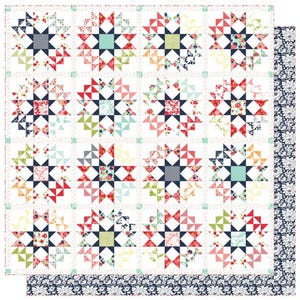 Daybreak Quilt Pattern by Camille Roskelley for Thimble Blossoms, sewing and quilting instructions booklet, not a pdf