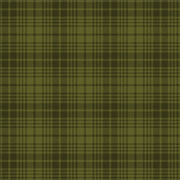 Plaid Wool Fabric Etsy