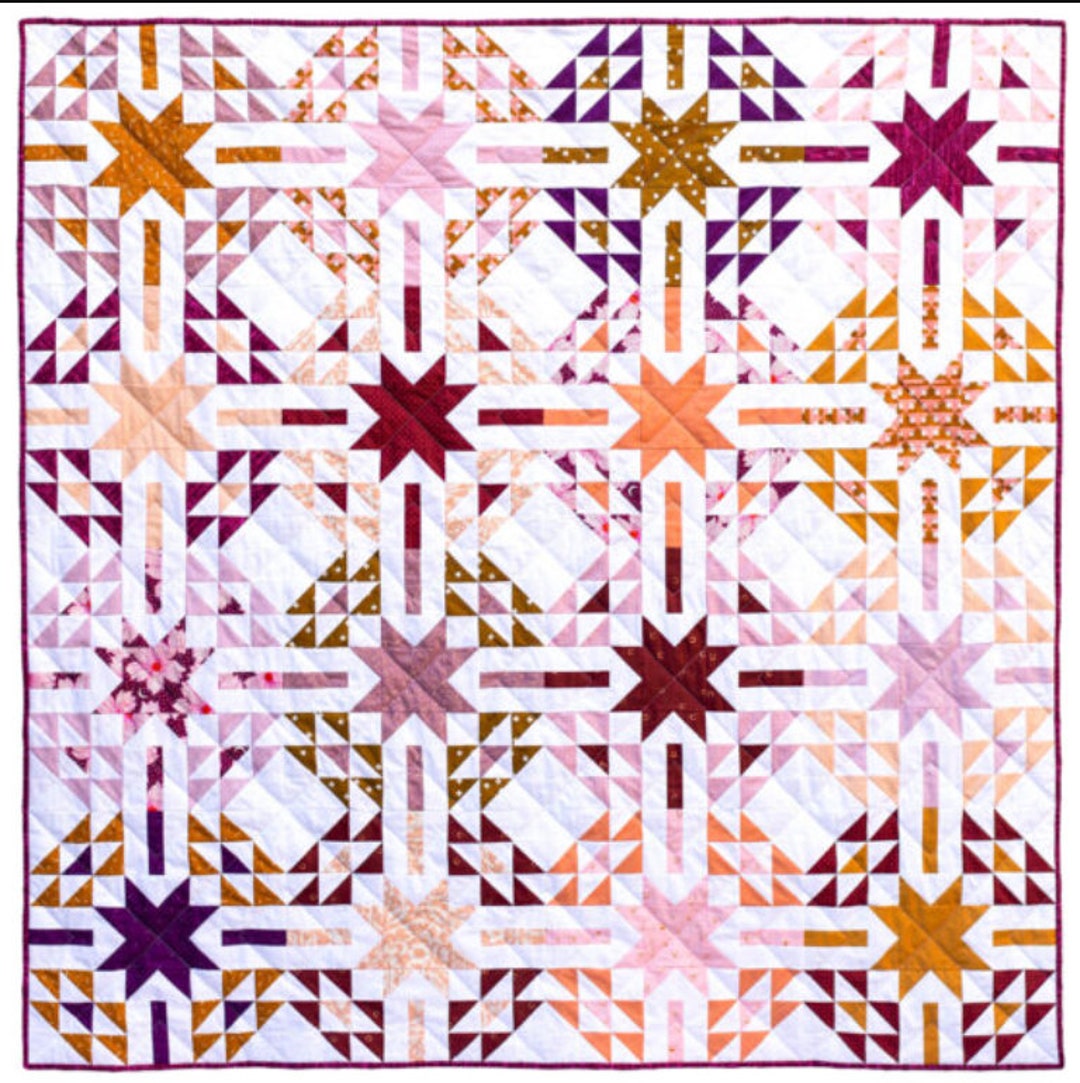 Aglow Quilt Pattern by Morgan Mccollough of Modernly Morgan, Sewing and ...