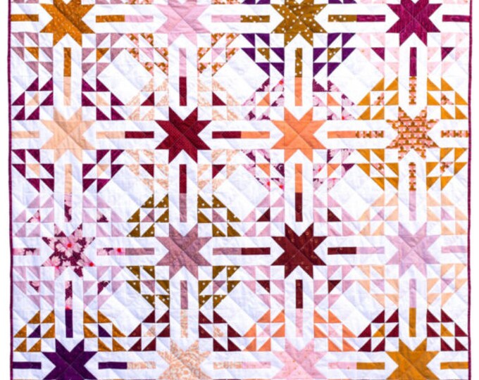 Aglow Quilt Pattern by Morgan Mccollough of Modernly Morgan, Sewing and ...