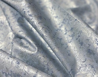 Fairy Frost Fabric Fog Metallic quilt cotton sewing material by the yard and half-yard