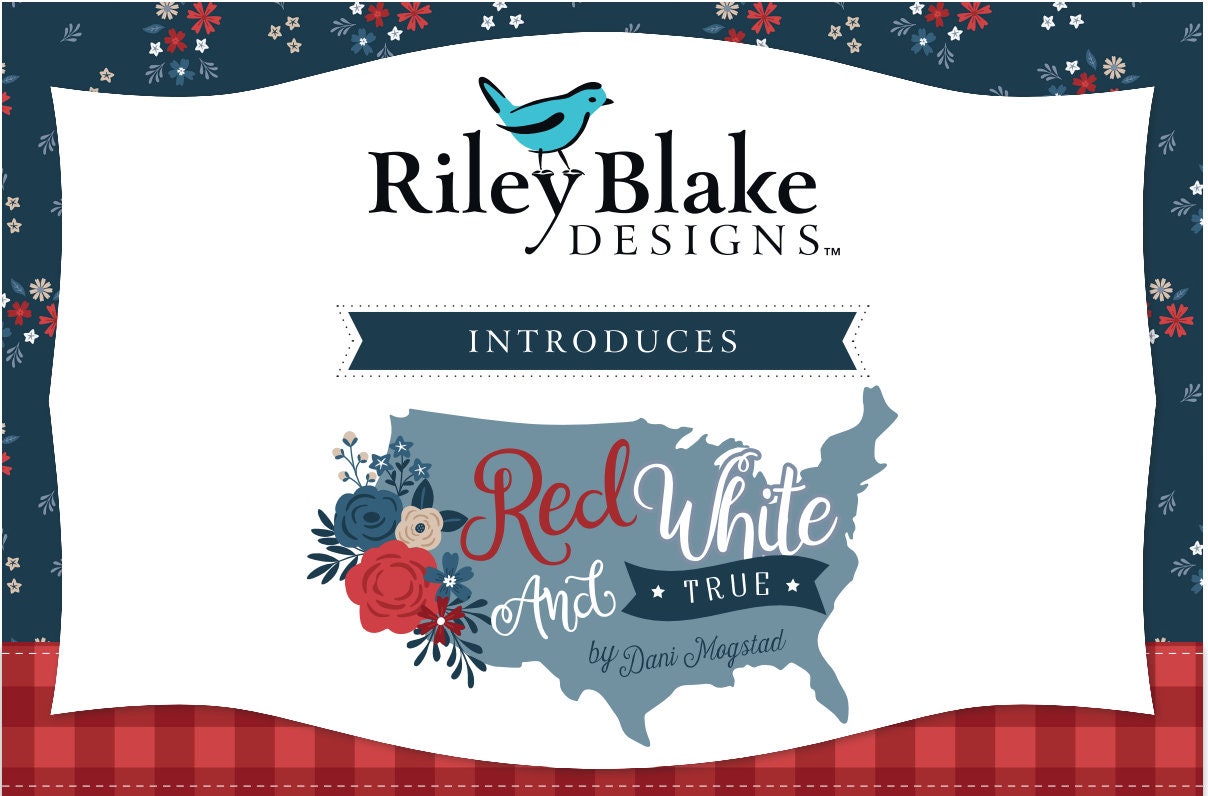 Red, White and True Main C13180-STONE by Dani Mogstad for Riley Blake –  HandmadeIsHeartmade