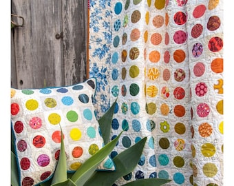 Dot Dot Dot Quilt Pattern by Edyta Sitar for Laundry Basket Quilts, applique booklet