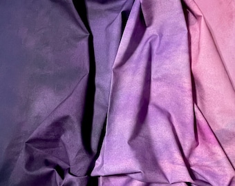 Sky Ombre Fabric Amethyst quilt cotton sewing material by the yard and half-yard