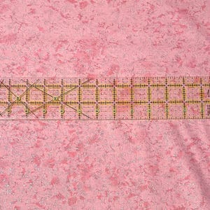 Fairy Frost Fabric Soft Pink Silver Glitter cotton sewing material by the yard and half-yard image 3