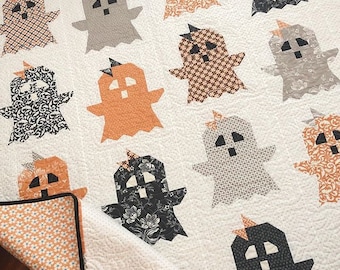 Boo Quilt Pattern by Margot Languedoc Designs for The Pattern Basket, quilting and sewing instruction booklet, NOT a PDF