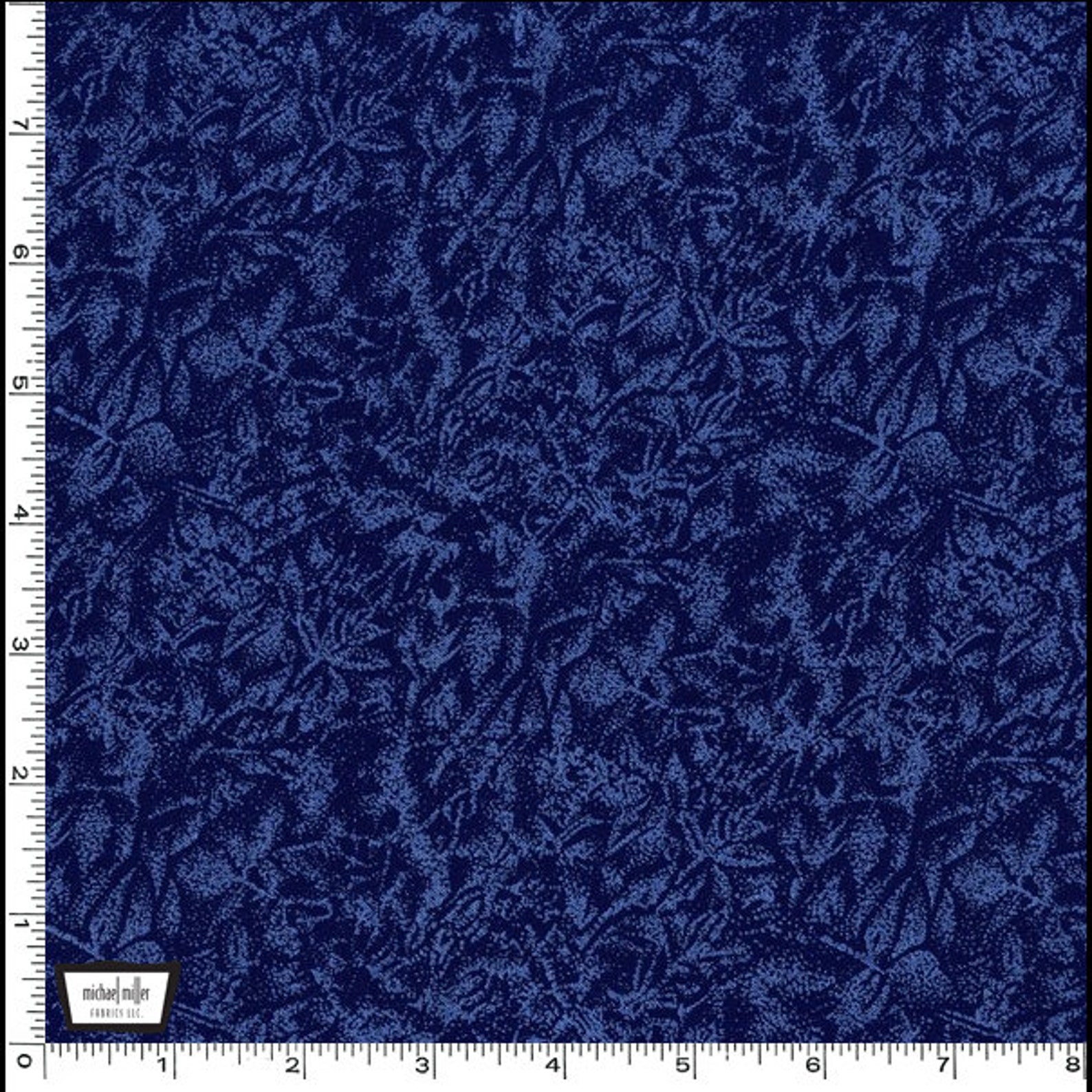 Indigo Fairy Frost Fabric Dark Blue Metallic by Michael Etsy