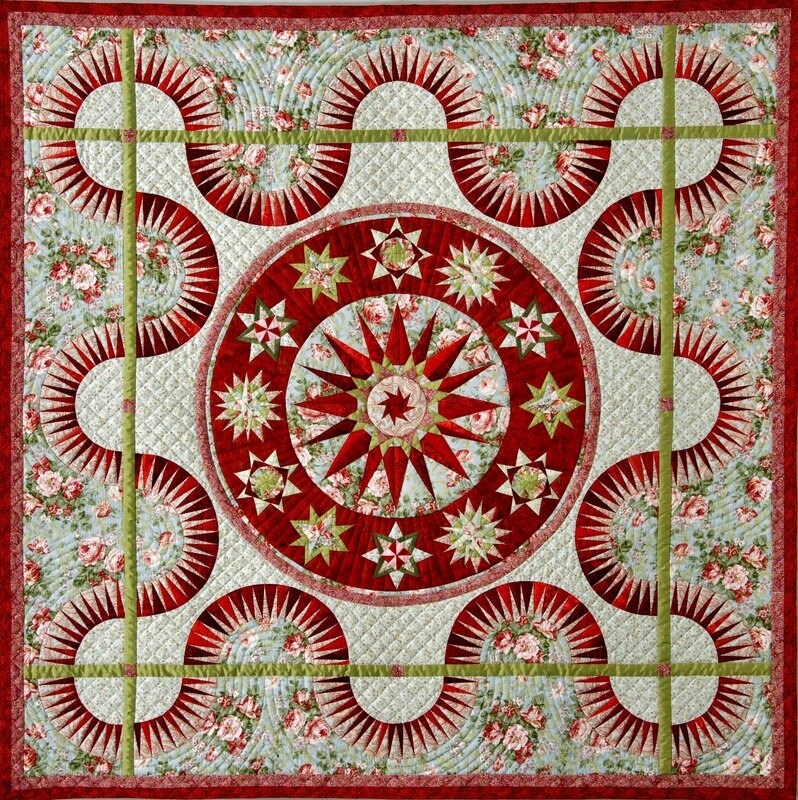 Quilt Patterns, Becolourful Midnight Stars Quilting Pattern by ...