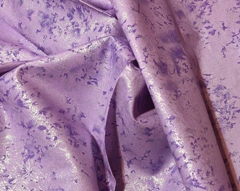 Fairy Frost Girl Purple Metallic Fabric quilt cotton by the yard and half-yard, Michael Miller