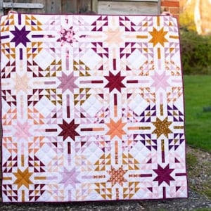 Aglow Quilt Pattern by Morgan Mccollough of Modernly Morgan, Sewing and ...