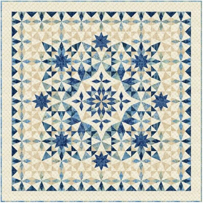 Alaska Quilt Pattern by Edyta Sitar for Laundry Basket Quilts Etsy