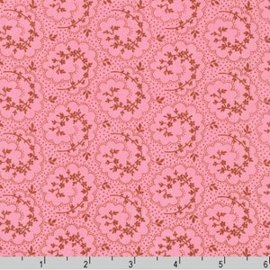 Flowerhouse Fabric Bouquet of Roses Blossom Sprigs quilt cotton sewing material, Listed by Yard and Half Yard continuous cut, Debbie Beaves image 3