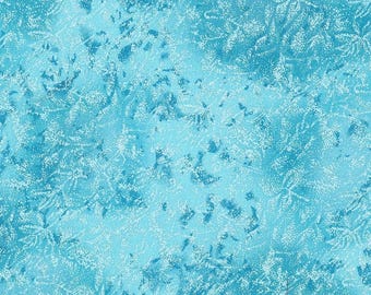 Fairy Frost Fabric Voyage Metallic quilting cotton sewing material by the yard and half-yard