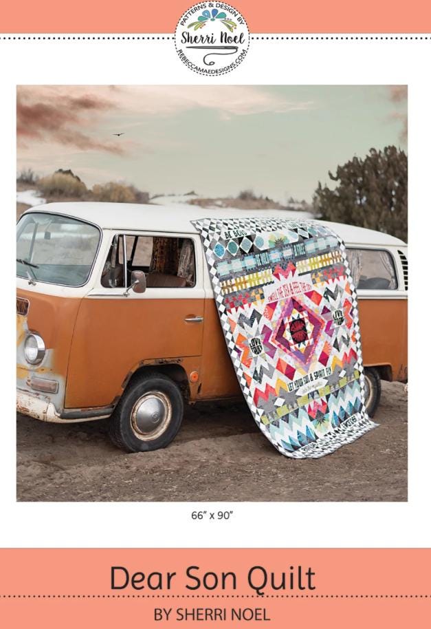 Dear Son Block of the Month Quilt Pattern by Sherri Noel for Rebecca ...