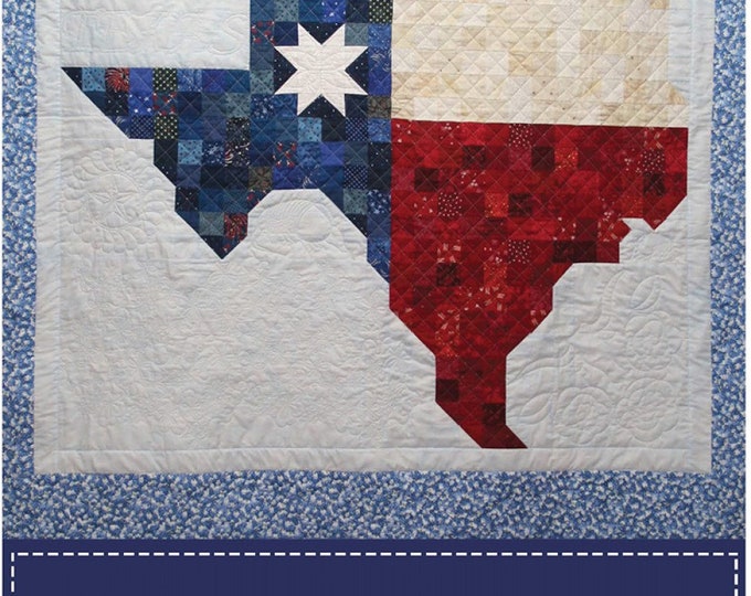 God Bless Texas Quilt Pattern by Doris Rice From Quilt Queen Designs