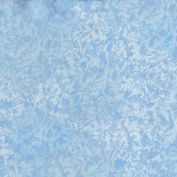 Fairy Frost Fabric Powder Blue Pearlized Metallic, Listed by Yard & Half Yard, continuous cut quilt cotton sewing material, Michael Miller