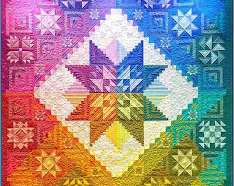 Color Compass BOM Quilt Pattern Booklet by Nancy Rink Designs, sewing instructions