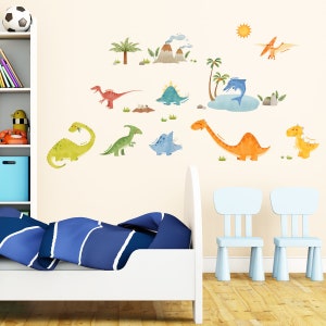 Decowall DW-1505 Dinosaurs Wall Stickers