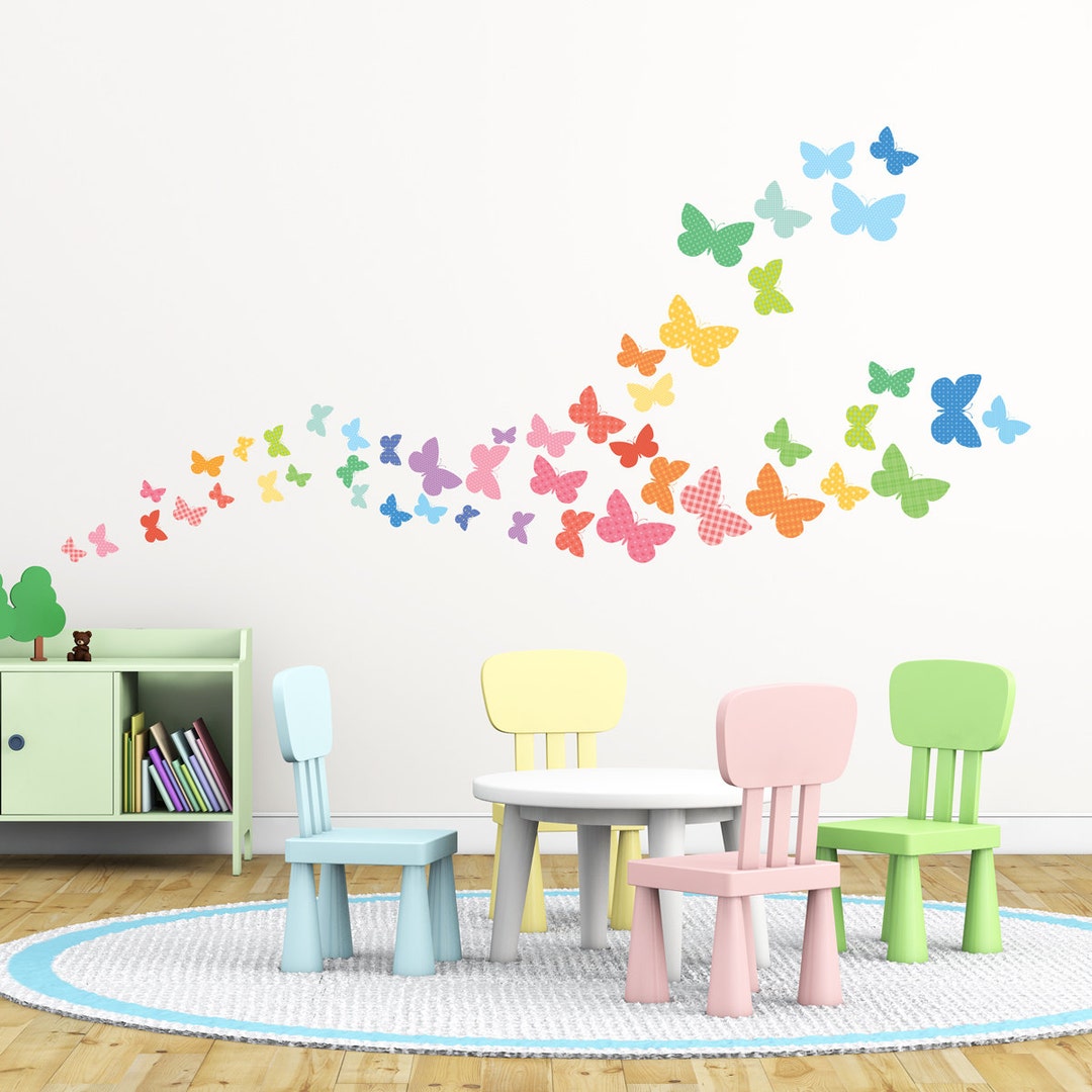 Decowall DW-1613 Sweet Butterflies Wall Stickers - Etsy
