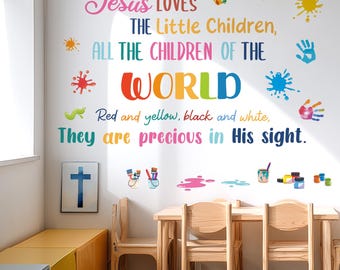 Stickers muraux DECOWALL SG2-2514 Hymne chrétien