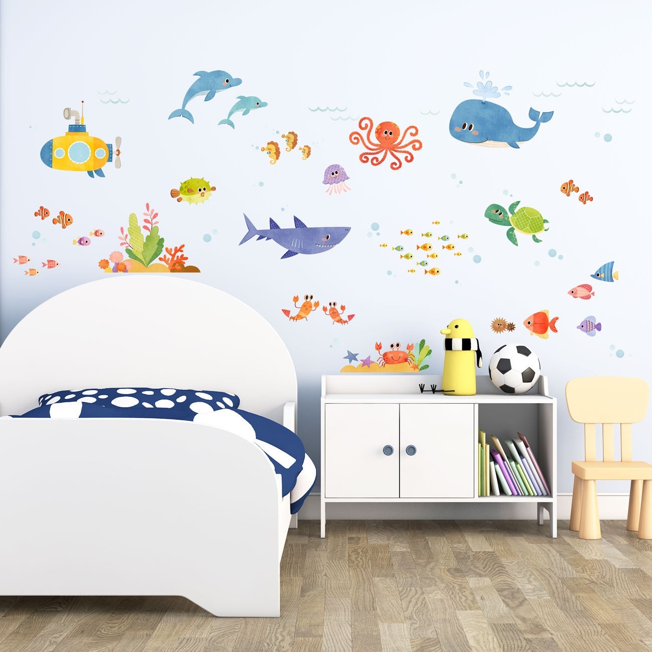 Decowall DW-1611S Sea Adventure Wall Stickers | Etsy