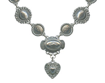 Collana Boho Cowgirl Love Concho - Collana stile sud-ovest