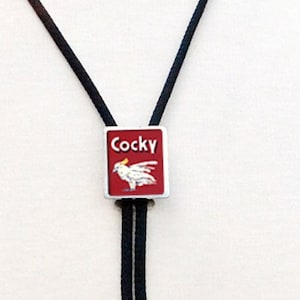 Cocky Bolo Tie | Retro Western Style | Handmade in USA