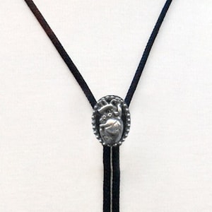 Anatomical Heart Bolo Tie | Unique Western Style | Made in USA