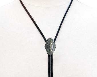 Western Concho Bolo Tie - Made in USA - Cowboy Cowgirl Accessory