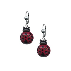 Lady Bug bengelen oorbellen/nieuwigheid oorbellen/retro oorbellen