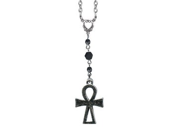 Rockware Ankh Necklace - Goth Style - Made in USA