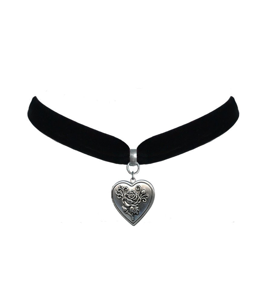 Black Simple 90s Tattoo Choker Necklace