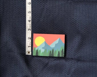 Itty bitty mountains